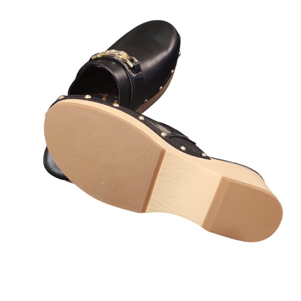 NWOT Sam Alderman women's  9 slide in wedge clog. - Picture 6 of 7